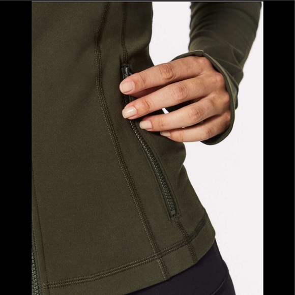 🫒LULULEMON DEFINE JACKET *LUON-DARK OLIVE-6/8/10🫒 - Picture 8 of 15
